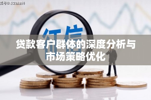 新野贷款客户群体的深度分析与市场策略优化