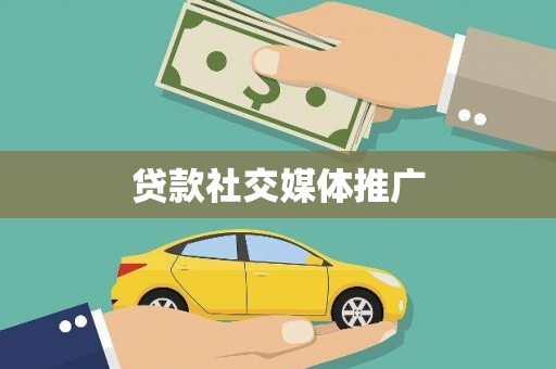 新野贷款社交媒体推广