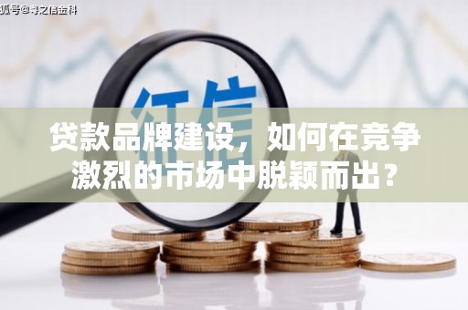 新野贷款品牌建设，如何在竞争激烈的市场中脱颖而出？