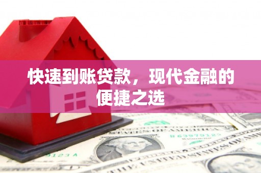 新野快速到账贷款，现代金融的便捷之选