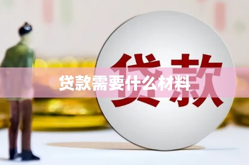 新野贷款需要什么材料